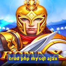 crud php mysql ajax